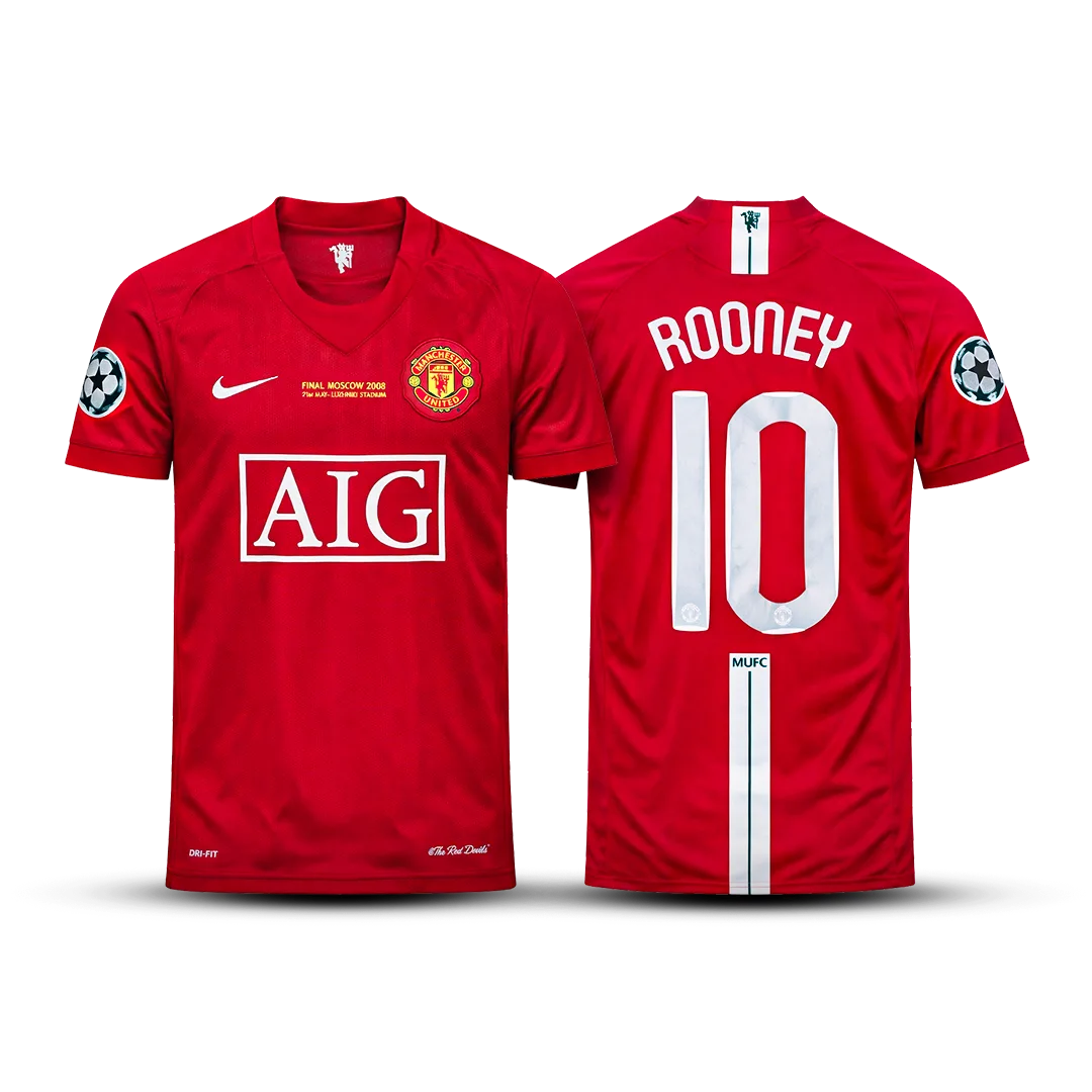 MANCHESTER UNITED 2008-09 ROONEY HOME